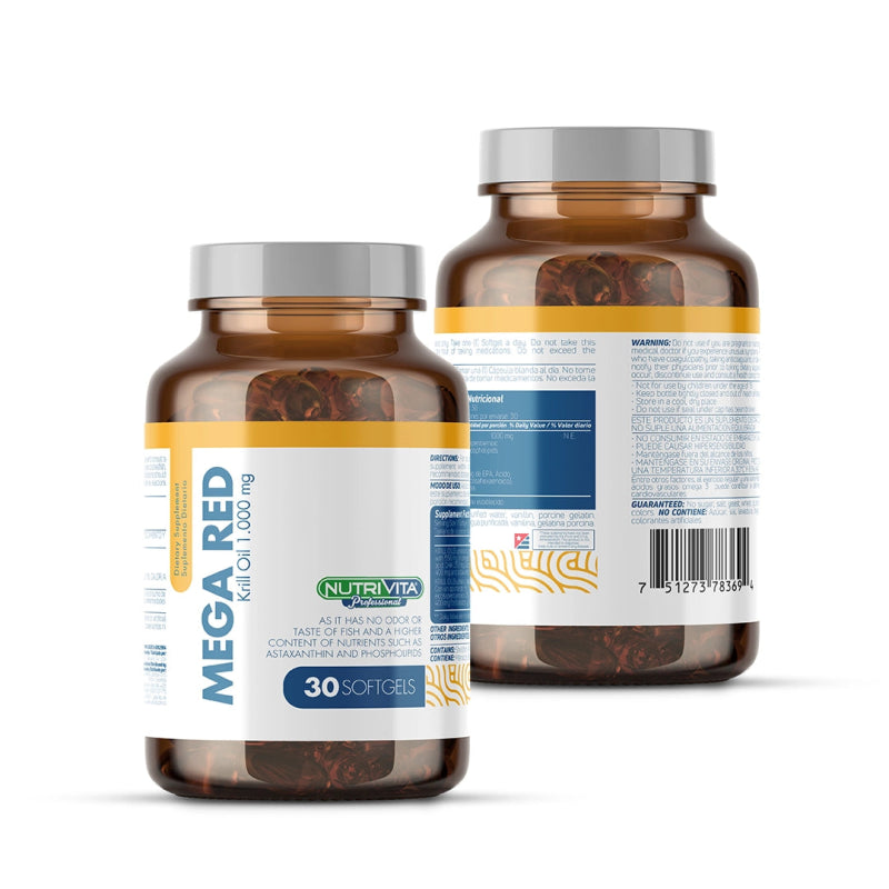 Red Krill Oil x 30 softgels - Artemisa Productos Naturales