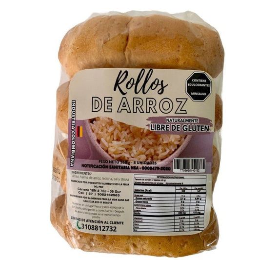 Rollo de Arroz Libre de Gluten - 330g - Artemisa Productos Naturales