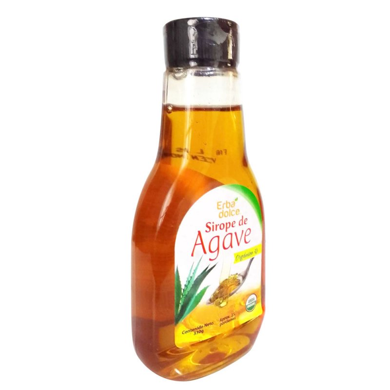 Sirope de agave orgánico Erba Dolce x 330 gr - Artemisa Productos Naturales