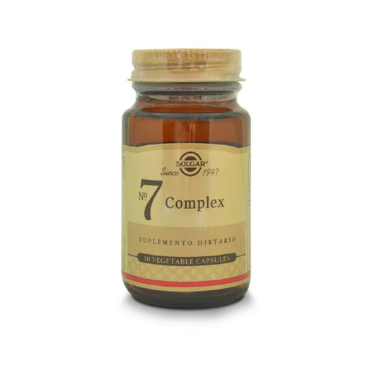 Solgar No. 7 complex x 30 cápsulas - Artemisa Productos Naturales