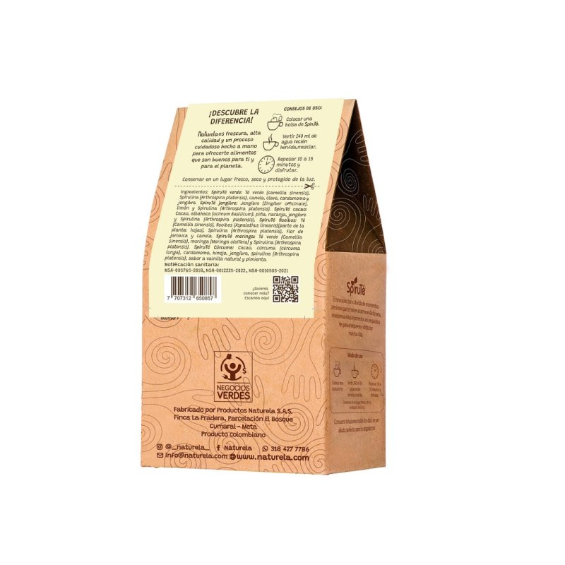 Spiruté surtido plegadiza x30 und - Artemisa Productos Naturales