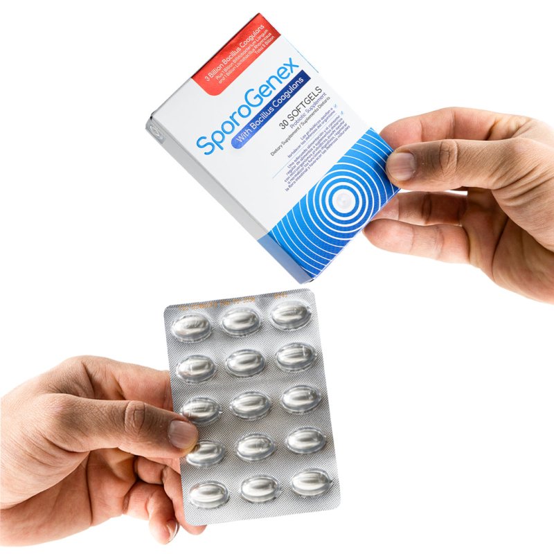 Sporogenex 30 Softgels - Artemisa Productos Naturales