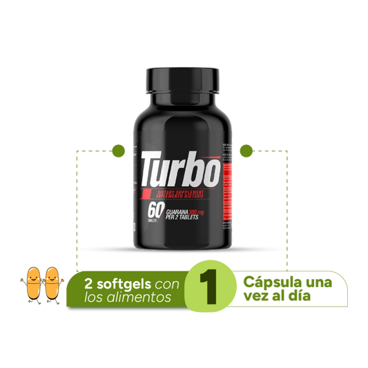 Turbo 60 tabletas - Artemisa Productos Naturales
