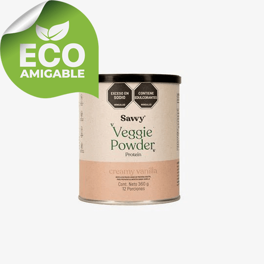 Veggie Powder creamy vanilla mini x 360 g - Artemisa Productos Naturales