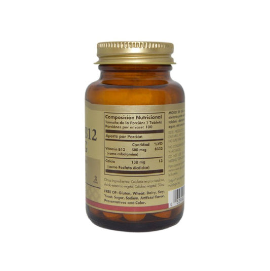 Vitamina B12 x 500 mcg - Artemisa Productos Naturales
