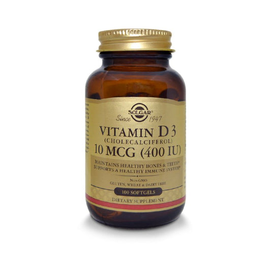 Vitamina D3 400 IU x 100 softgels - Artemisa Productos Naturales
