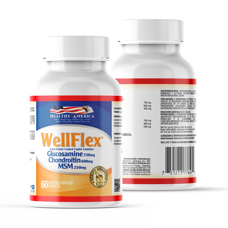 WellFlex x 60 caplets - Artemisa Productos Naturales