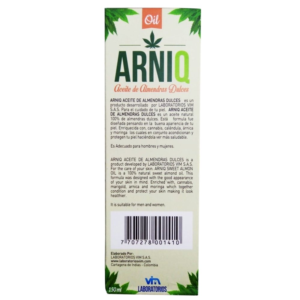 Aceite de almendras dulces x 150 ml - Artemisa Productos Naturales
