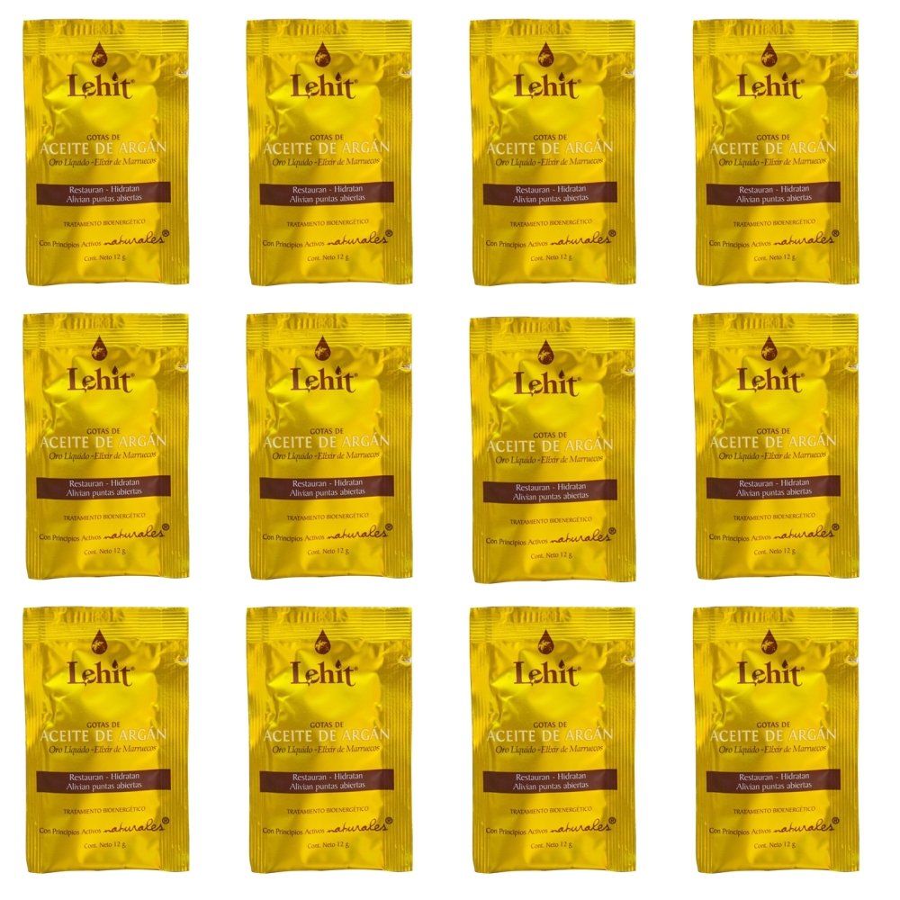 Aceite de argán x 12 sobres de 12 gr - Artemisa Productos Naturales