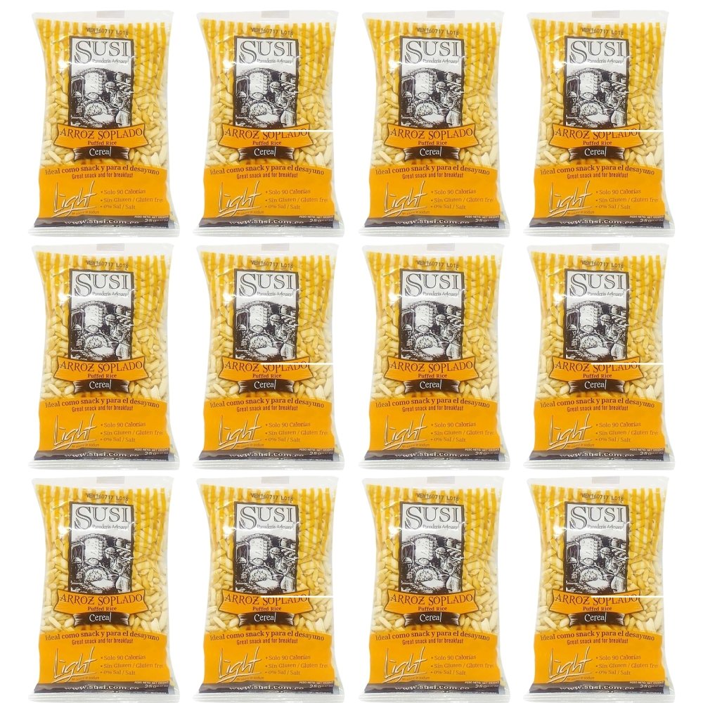 Arroz soplado x 25 gr x 12 Unidades - Artemisa Productos Naturales