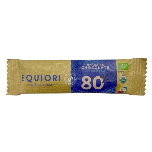 Barra de Chocolate Orgánico 80% x 11 gr - Artemisa Productos Naturales