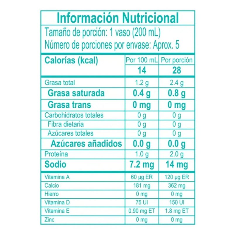 Bebida de almendras 900 ml sin azúcar y libre de lácteos - Artemisa Productos Naturales