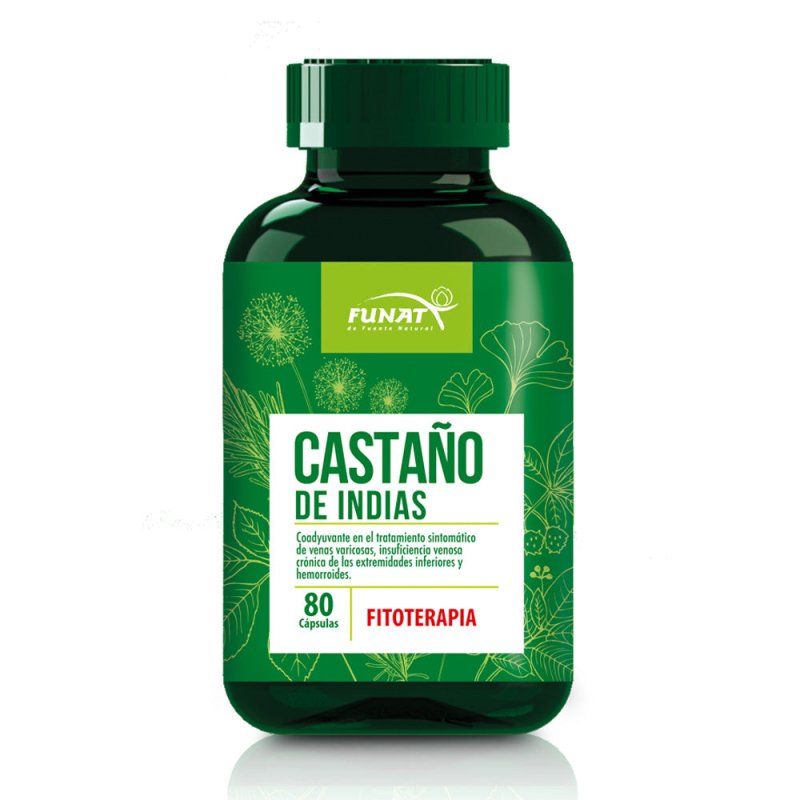 Castaño de Indias x 80 cap - Artemisa Productos Naturales