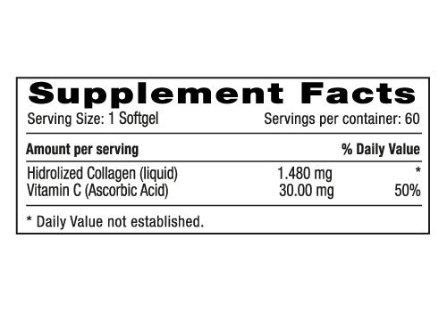 Collagen plus vitamina C x 60 softgels - Artemisa Productos Naturales