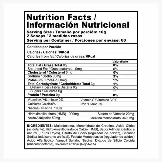 Crea Stack x 1.3 lb - Artemisa Productos Naturales