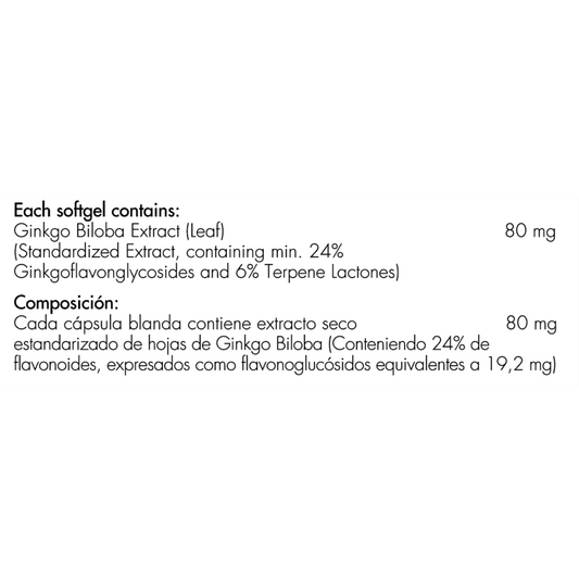 Demzenil 80 mg x 60 softgels - Artemisa Productos Naturales