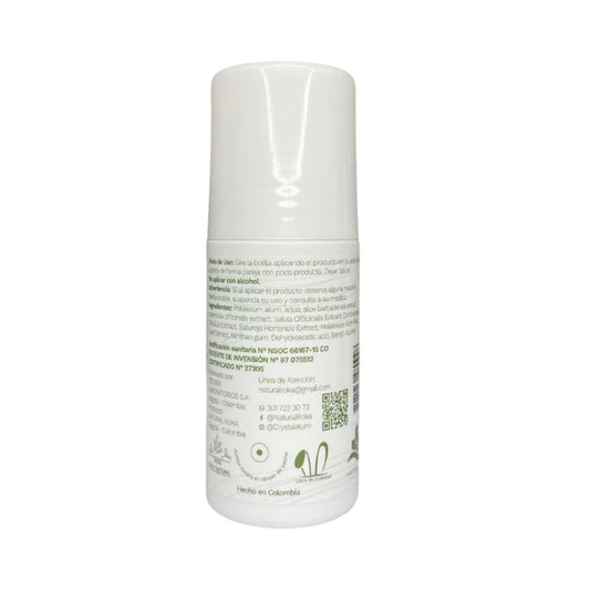 Desodorante natural Roll-on para niña x 50 ml - Artemisa Productos Naturales