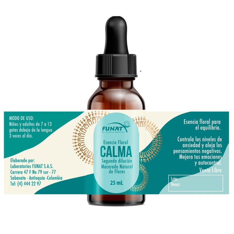 Esencia floral calma x 25 ml - Artemisa Productos Naturales
