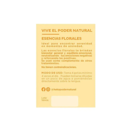 Esencia floral calma x 30 ml - Artemisa Productos Naturales