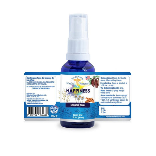 Esencia floral happiness x 30 ml - Artemisa Productos Naturales
