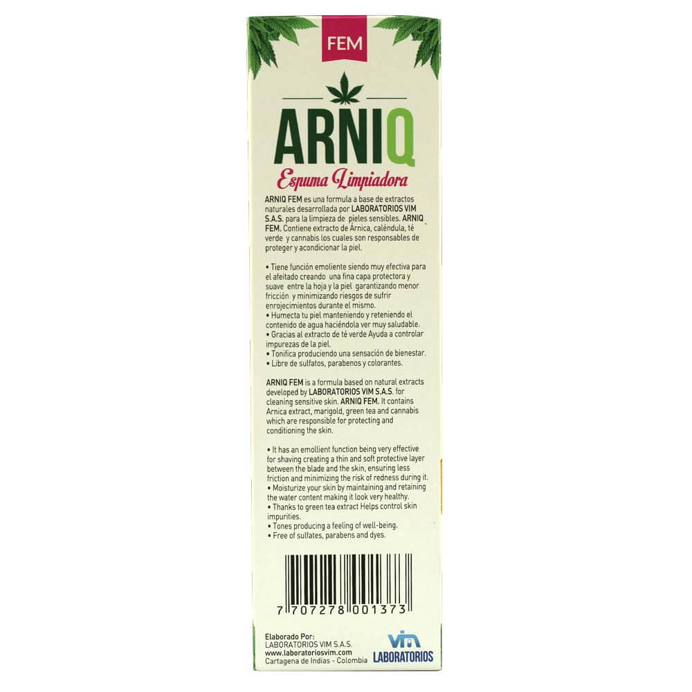 Espuma limpiadora Fem para el afeitado x 150 ml - Artemisa Productos Naturales