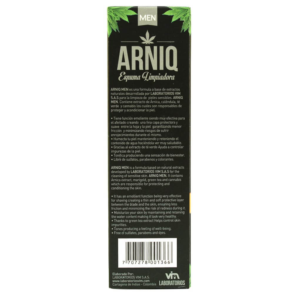 Espuma limpiadora Men x 150 ml - Artemisa Productos Naturales