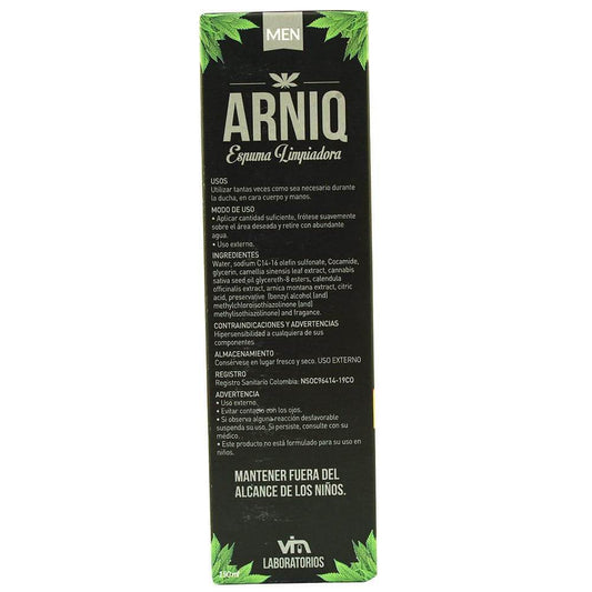 Espuma limpiadora Men x 150 ml - Artemisa Productos Naturales