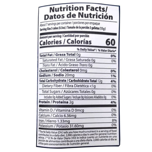 Galletas de arroz integral con quinua x 110 gr - 3 paquetes - Artemisa Productos Naturales