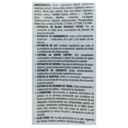 Gel Reductor Esbelt Eres x 280 gr - Artemisa Productos Naturales
