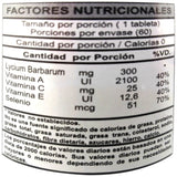Goji 600 mg x 60 tabletas - Artemisa Productos Naturales