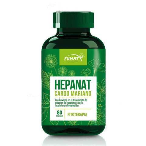 Hepanat Cardo Mariano 300 mg x 80 cápsulas - Artemisa Productos Naturales