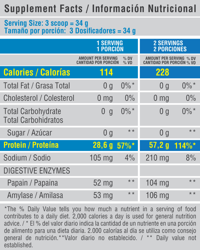 ISO Whey 100% 952 gr. 28 servicios - Artemisa Productos Naturales