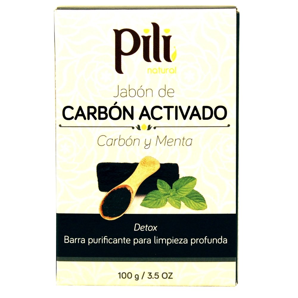 Jabón carbón activado x 100 gr - Artemisa Productos Naturales