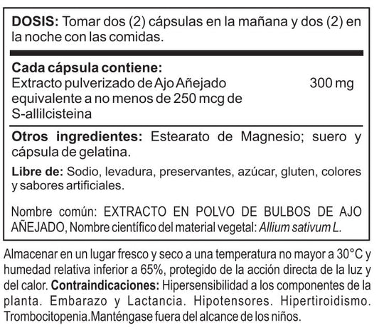 Kyolic (garlic) formula x 100 cap - Artemisa Productos Naturales