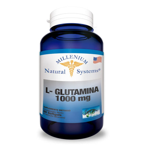 L-Glutamina 1000 mg x 60 softgels - Artemisa Productos Naturales