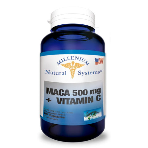 Maca 500 mg + Vitamina C x 60 cápsulas - Artemisa Productos Naturales