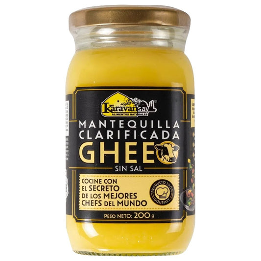 Mantequila Ghee clarificada sin sal x 200 gr - Artemisa Productos Naturales