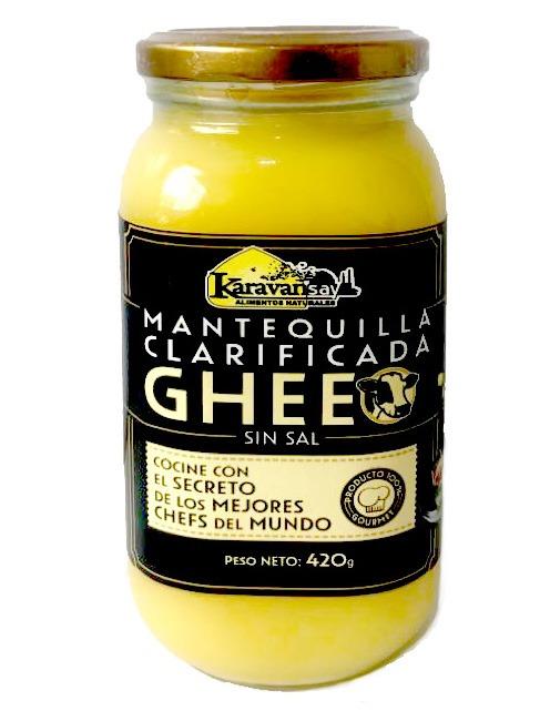 Mantequila Ghee clarificada sin sal x 420 gr - Artemisa Productos Naturales