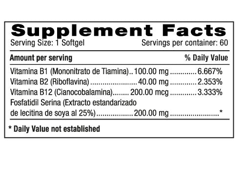 Neur Formula x 60 softgels - Artemisa Productos Naturales