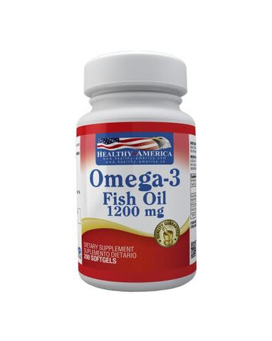 Omega 3 fish oil 1200 mg x 200 cápsulas - Artemisa Productos Naturales
