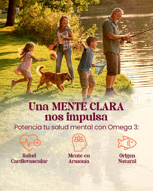 El combustible para la longevidad - Omega 3 - Artemisa Productos Naturales