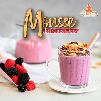 MOUSSE DE FRUTOS ROJOS - Artemisa Productos Naturales