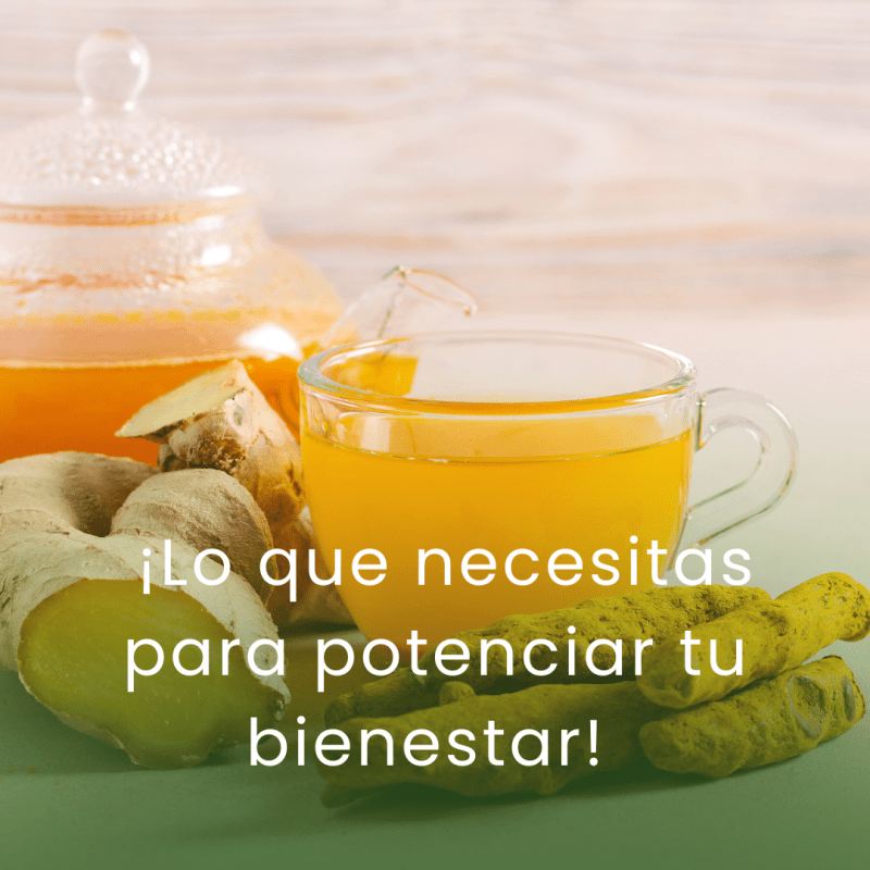 ¿Shot de cúrcuma + jengibre? Lo que necesitas para potenciar tu bienestar - Artemisa Productos Naturales