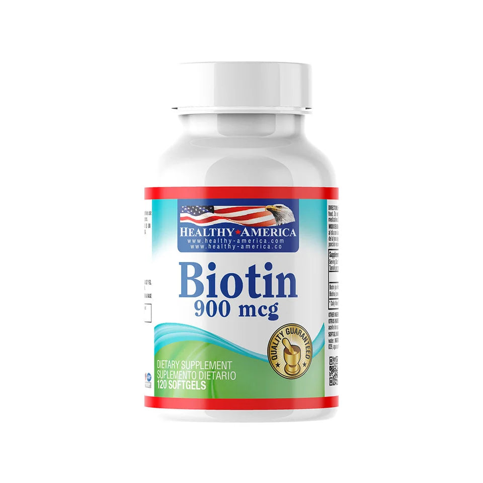 Biotina 900 mcg x 120 softgels