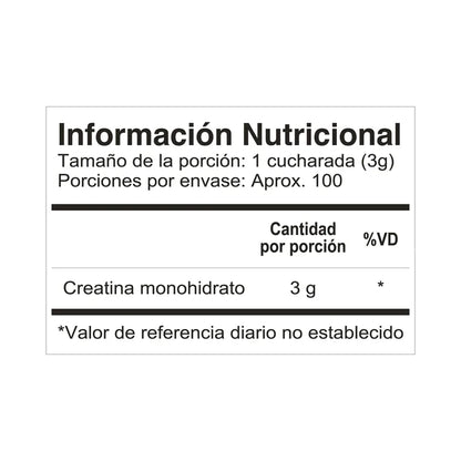 Creatina monohidratada 300g Savvy