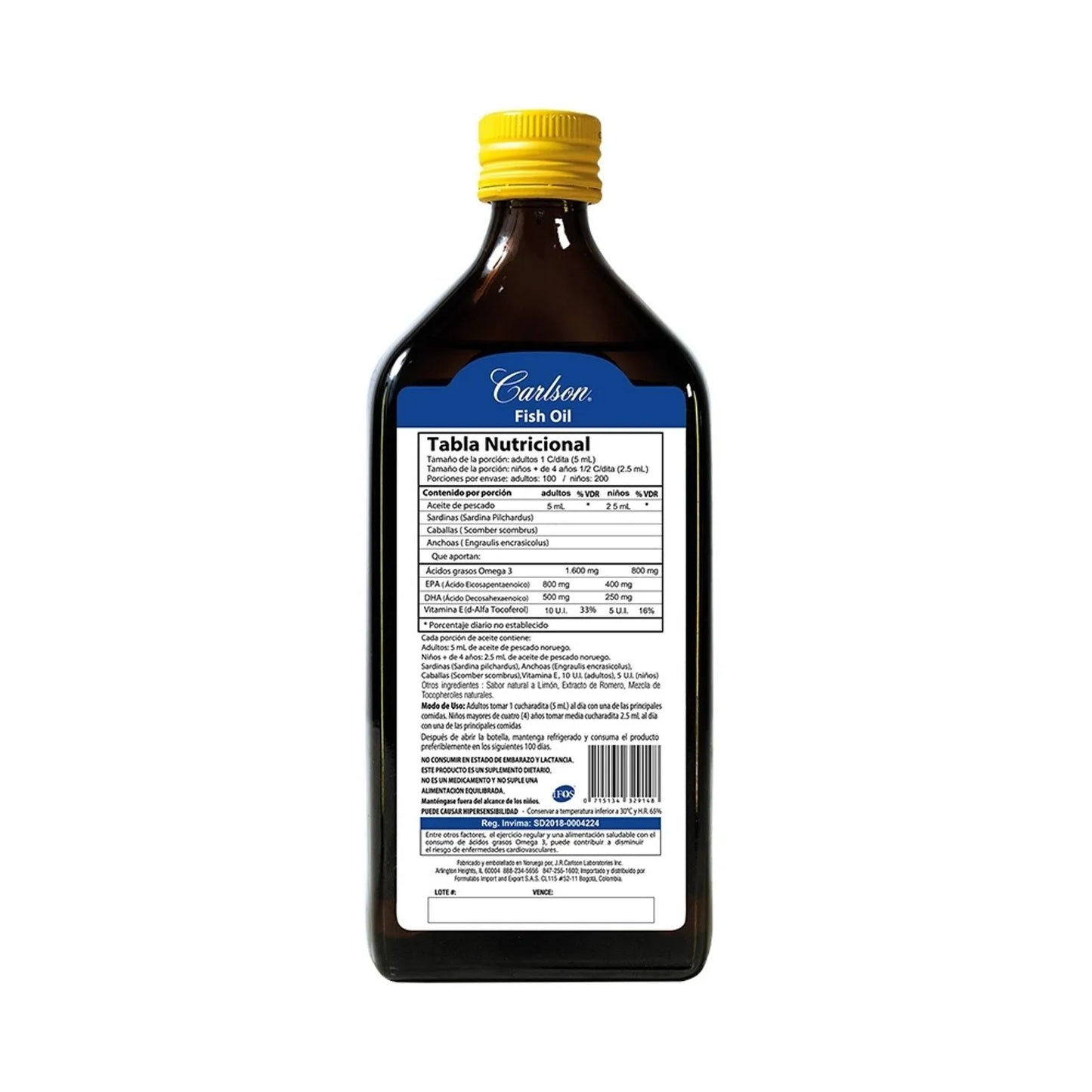 Fish Oil x 500 ml