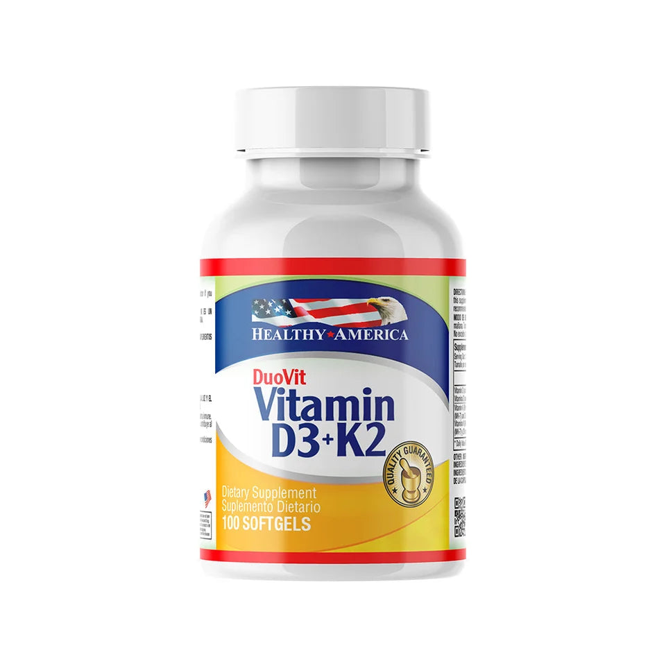 DuoVit Vitamina D3+K2 x 100 Softgels