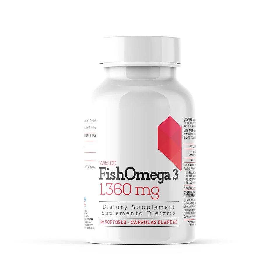 Fish Omega 3 1360MG - 60 Softgels Healthy