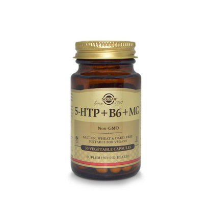 5 HTP + B6 + MG 100 mg x 30 cápsulas vegetales - Artemisa Productos Naturales