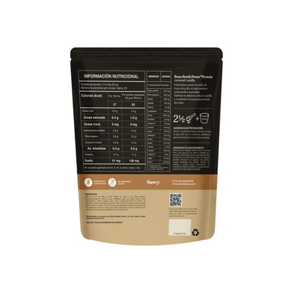 Bone broth vainilla caramelo x 560 gr